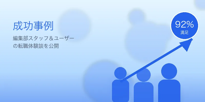 30代第二新卒の転職は厳しい？成功させる5つの戦略と最強エージェント の成功事例イメージ