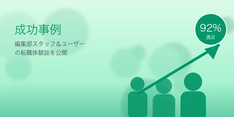 高卒で大手企業に転職｜30代の成功戦略とおすすめエージェント の成功事例イメージ